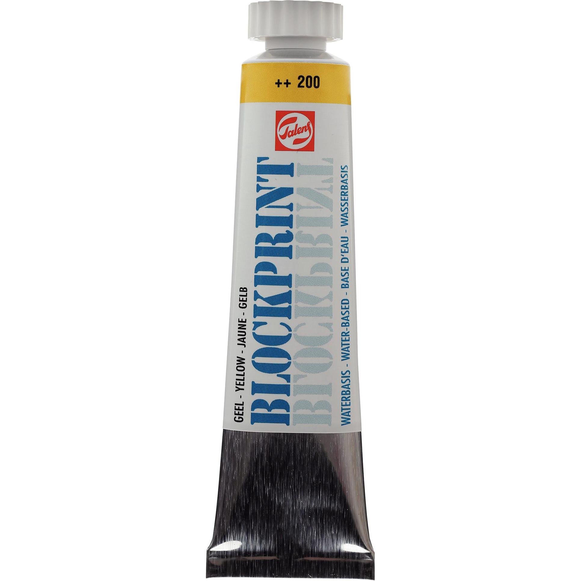Colore + Vernice per fai da te, Talens Blockprint Tube 20ml Gelb 200 (20 ml)