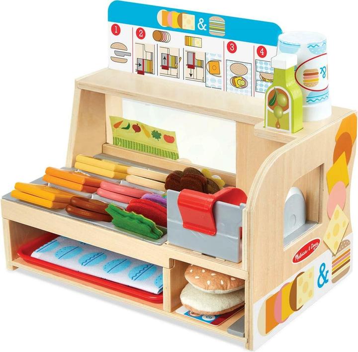 Produktbild Spin Master Melissa & Doug - Slice & Stack Sandwich Theke