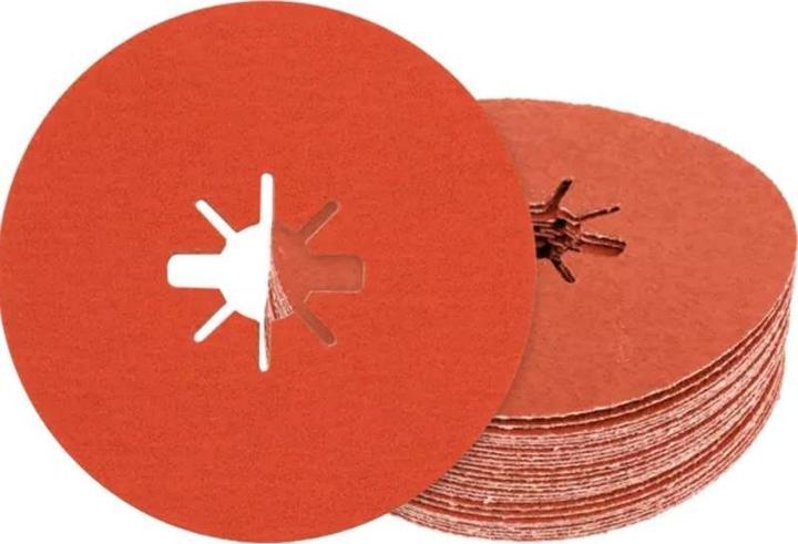 Produktbild Bosch Professional Zubehör EXPERT R782 Prisma Ceramic X-LOCK Fiberscheibe, 125 mm, 22,23 mm, G 80 (80)