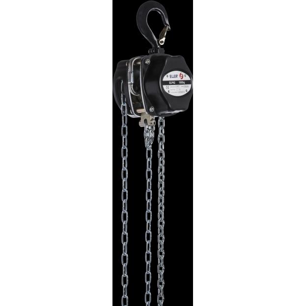 Eller Chainhoist 250kg manual 12 m, Montage Lichttechnik