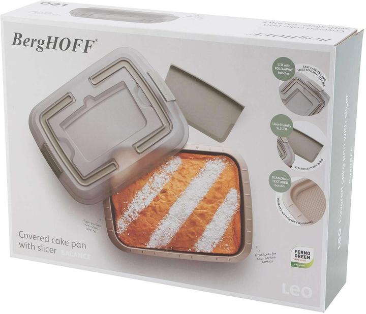 Produktbild BergHoff Cake-Backform Leo Balance mit Deckel und Spatel 38.5