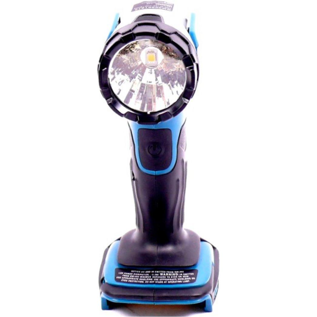 Makita, Arbeitsleuchte, BML 802 RG Akku Lampe für 14,4 und 18V Akkus + 2x Akku 6,0 Ah + Ladegerät