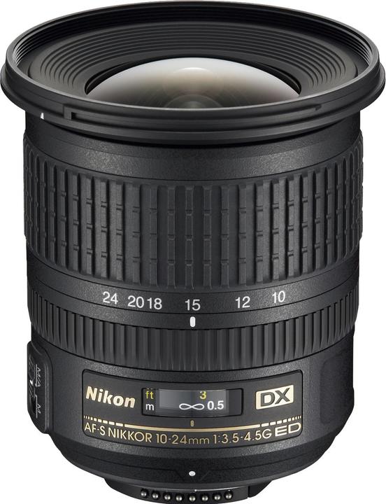 Nikon AF-S Nikkor 10-24mm f/3.5-4.5G ED DX (Nikon DX, APS-C / DX)