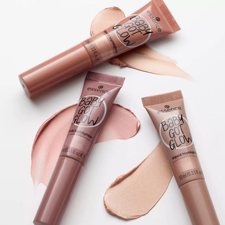 Actual product image essence BABY GOT GLOW liquid highlighter (30 Breezy Bronze, Highlighter)