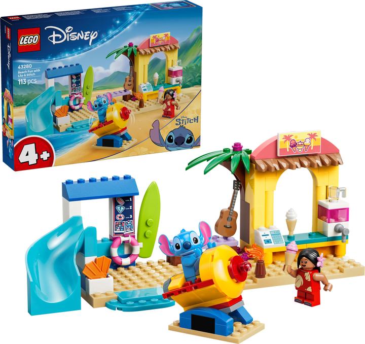Produktbild LEGO Spass am Strand mit Lilo und Stitch (43280, LEGO Disney)