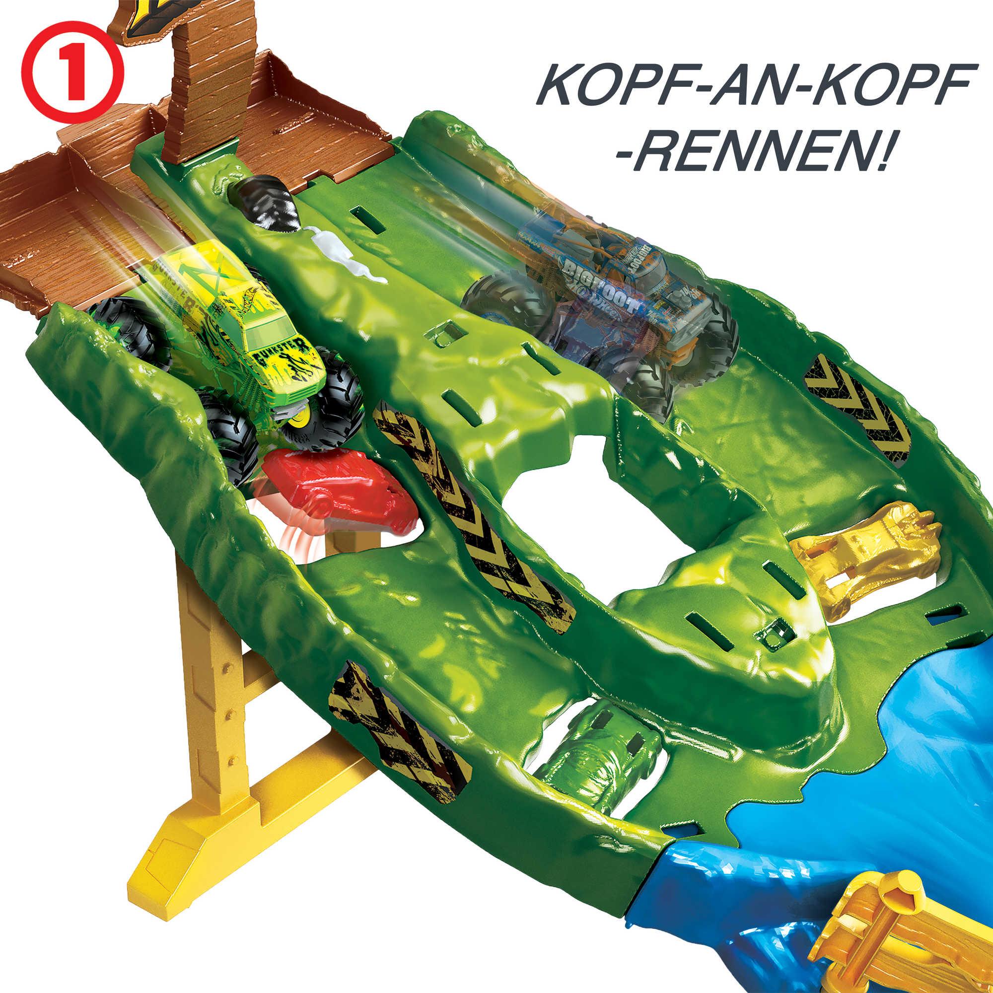 Thumbnail - Mattel Monster Trucks Wettkampf Rennstrecke (SIOC)
