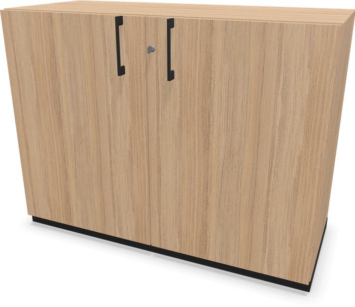 Decorazione in quercia ambrata con struttura, Nero