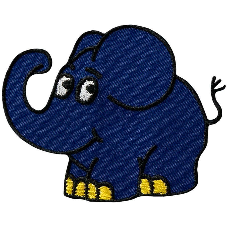 Mono Quick Die Maus ELEFANT, Applikationen, Blau