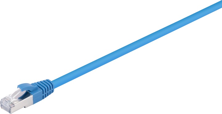 Fuj Tek CAT6A S/FTP Ethernet cable, 2m, blue (S/FTP, CAT6, 2 m)