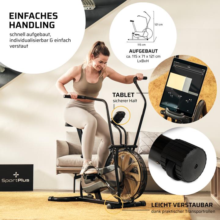 Produktbild Sportplus Air bike