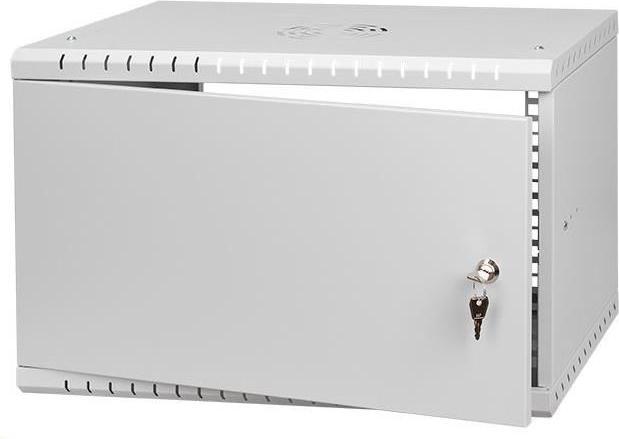 Produktbild Stalflex Rack Cabinet 19" 6U Full Door Gray RC19-6U-450MG (19 Zoll Rack)