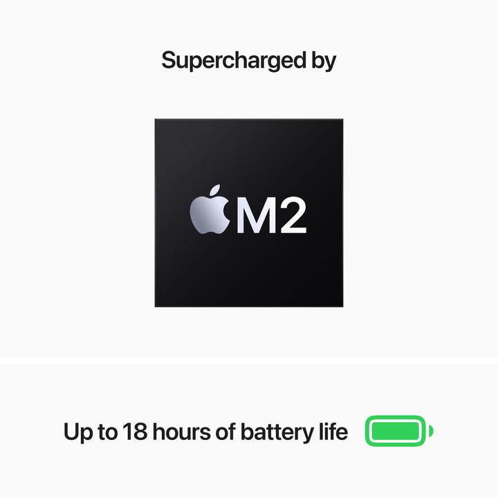 Produktbild Apple MacBook Air – 2022 (13.60", M2, 8 GB, 512 GB, DE)