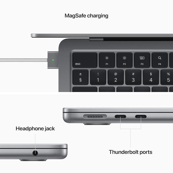 Produktbild Apple MacBook Air – 2022 (13.60", M2, 8 GB, 512 GB, DE)