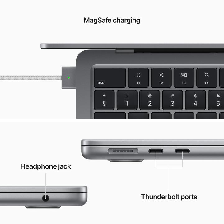 Immagine prodotto Apple MacBook Air – 2022 (13.60", M2, 16 GB, 256 GB, CH)