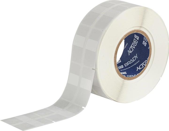 Immagine prodotto Brady THTRO-294-427-2.5, Etichette auto-laminanti girabili, vinile, bianco/trasparente, 25,40 x 1 (2.54 cm)