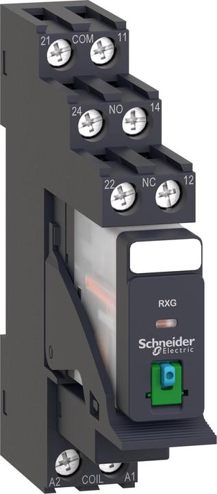 Produktbild APC Steckschnittstellenrelais Zelio Relay, 2 Wechsler, DC, 24V, 5A, Schraubklemme