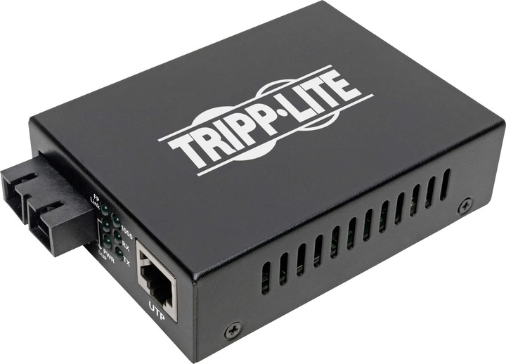 Produktbild Eaton Gigabit Singlemode Fiber to Ethernet Media Converter 10/100/1000 SC 1310nm 20km 12.4