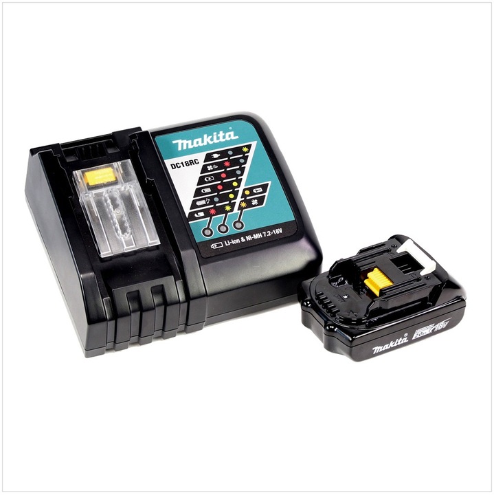 Produktbild Makita DHR 202 RA1J Akku Kombihammer 18 V 2,0 J SDS Plus + 1x Akku 2,0 Ah + Ladegerät + Makpac (Akkubetrieb)