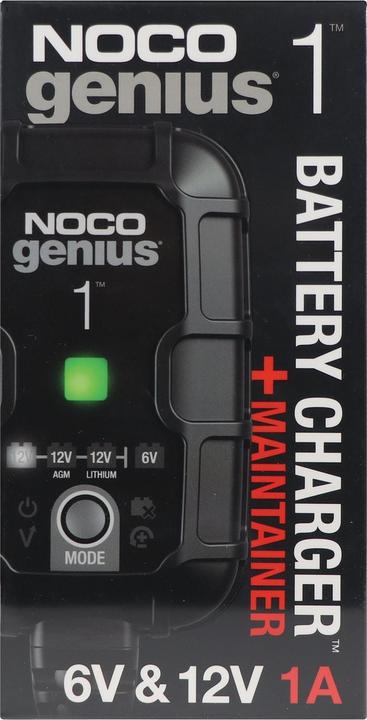 Actual product image Noco Genius 1 (12V, 6V, 1 A)