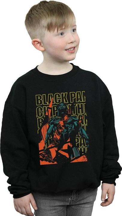 Produktbild Avengers Black Panther Collage Sweatshirt Jungen (116)