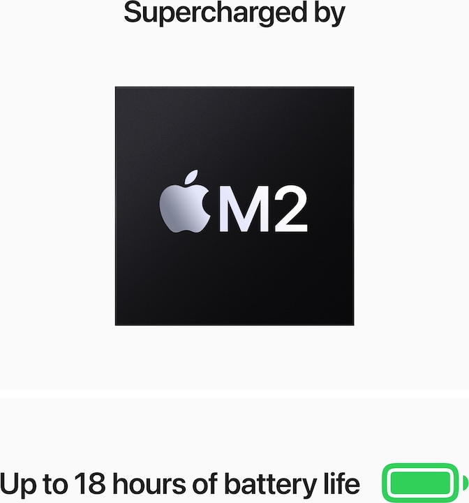 Image du produit Apple MacBook Air – 2022 (13.60", M2, 24 Go, 2000 Go, CH)