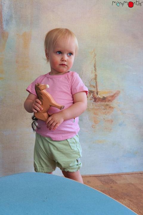 Image du produit ManyMonths Bubble Shorts chanvre - Pecan Pie (L)