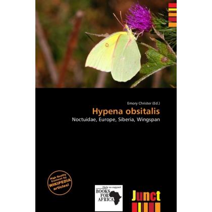Hypena obsitalis, Fachbücher von Emory Christer
