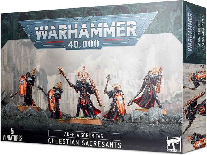 Image du produit Games Workshop Warhammer 40.000 - Adepta Sororitas Sacres Celestiens (Matières plastiques)