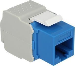 Produktbild Delock Keystone Modul Cat.6, UTP, blau (Keystone Modul)