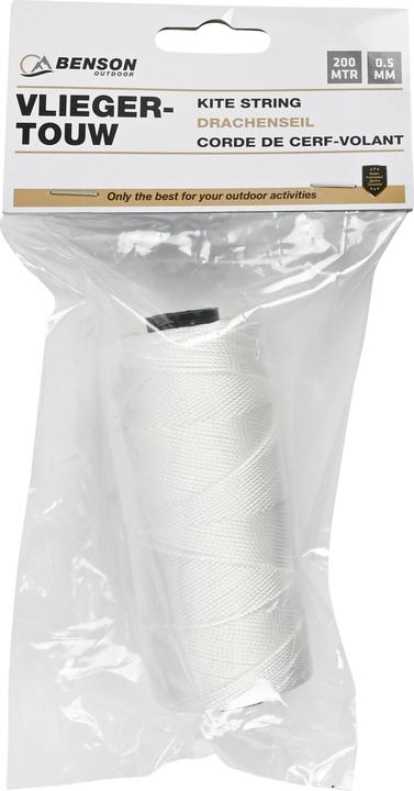 Actual product image Benson Kite string 0.5 mm x 200 m white (200 m)