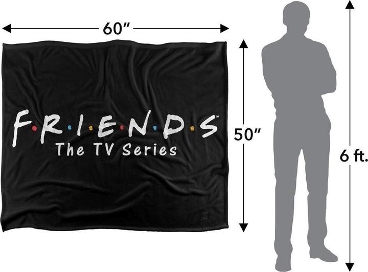 Actual product image Friends Logo Blanket
