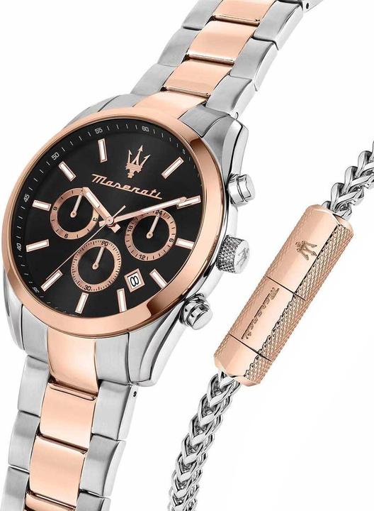 Produktbild Maserati Uhren-Set Attrazione (Geschenkset, Chronograph, 43 mm)