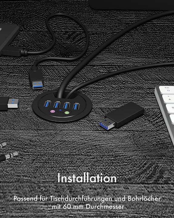 Image du produit Icy Box IB-HUB1403A (USB-A, 4 ports)