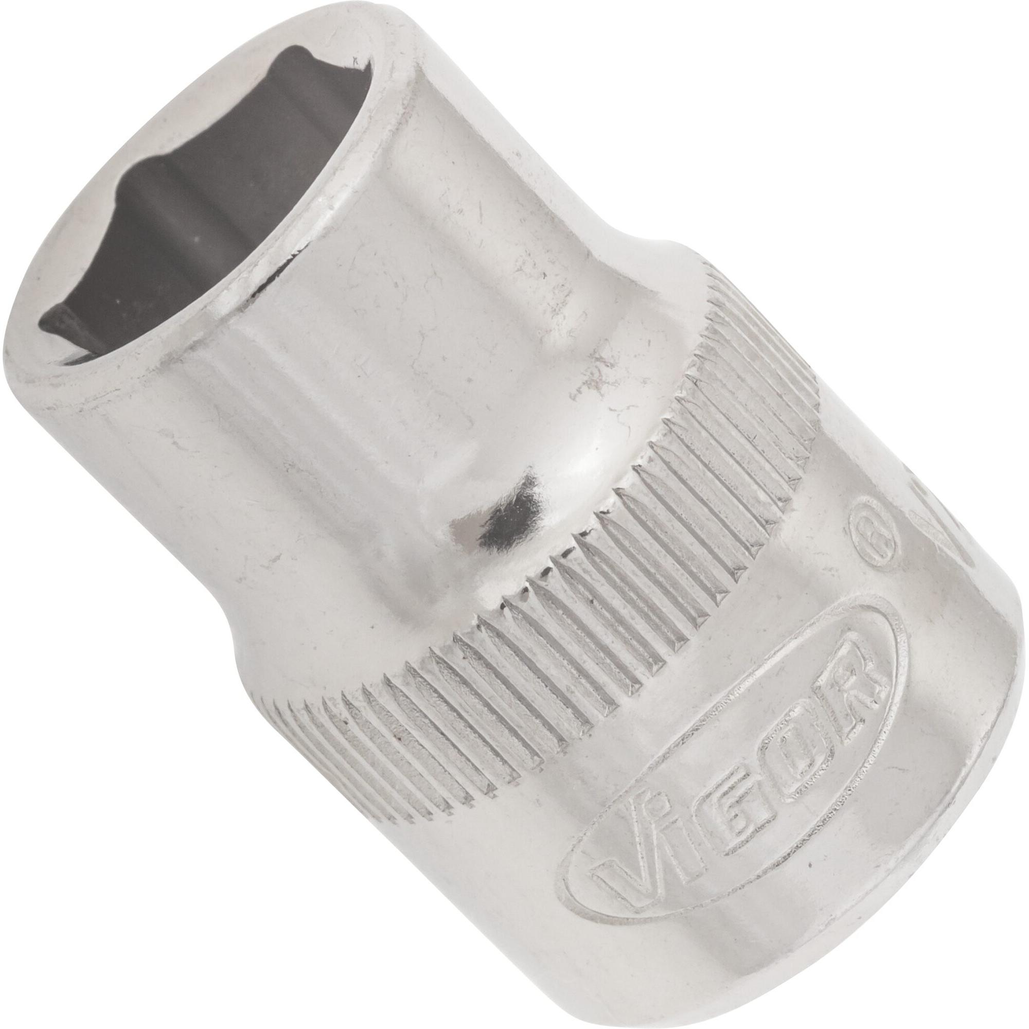 Vigor, Steckschlüssel + Stecknuss, STECKSCHLÜSSEL-EINSATZ 3/8" SW 10 (10  mm)