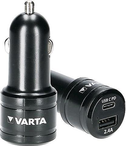 Actual product image Varta Car Charger Dual USB