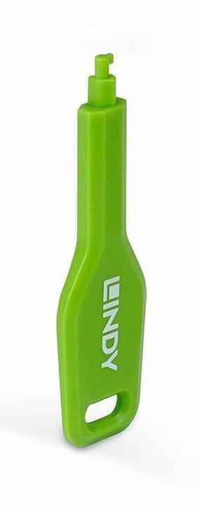 Image du produit Lindy Clé pour verrou de port SFP vert