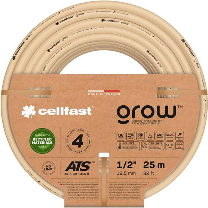 Actual product image Cellfast Grow garden hose ø12,5 mm, ½ in, 25 m (25 m)
