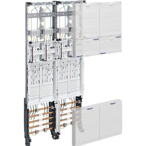 Hager, Systemstromversorgung, Komplettfeld ZK3ED24N 4Z DSS 2feldrig 1050mm