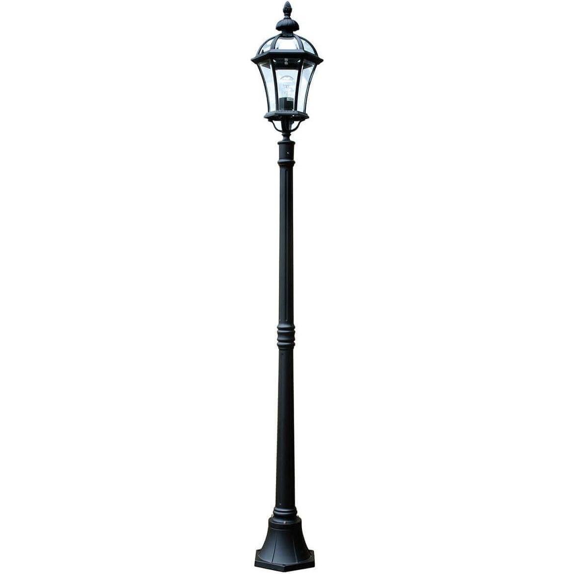 Elstead Lighting, Gartenbeleuchtung, Ledbury Aussen-Stehleuchte E27 192cm Schwarz IP44 (192 lm, E27, IP44)