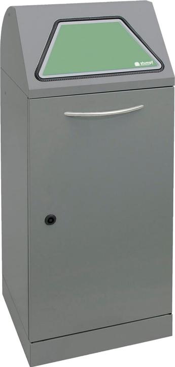 kaiserkraft Recyclable waste collector system, insertion flap manually operated (75 l)