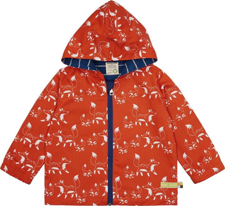 loud + proud Kinder Outdoorjacke Terracotta (74)