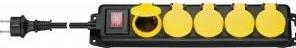 Actual product image Goobay extension cord (5 x, CEE 7/4, 3 m)