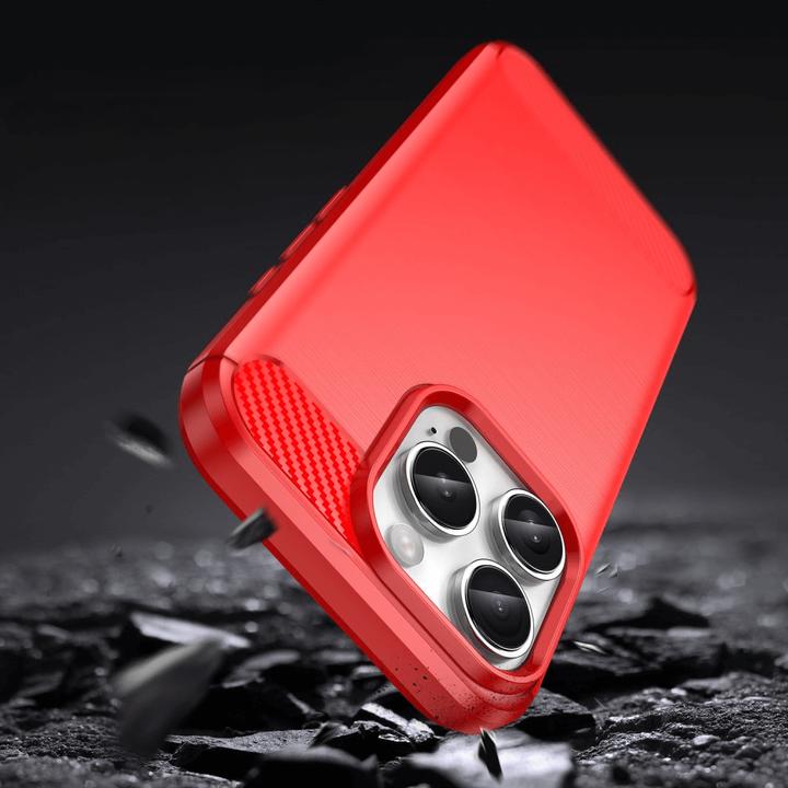 Immagine prodotto Cover-Discount iPhone 16 Pro Max - Custodia in metallo effetto carbonio (Apple iPhone 16 Pro Max)