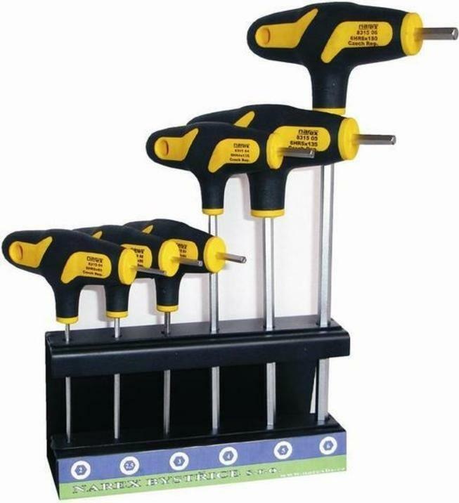 Narex Screwdriver set SW2,3,4,5 SW2,5 in stand, 851102
