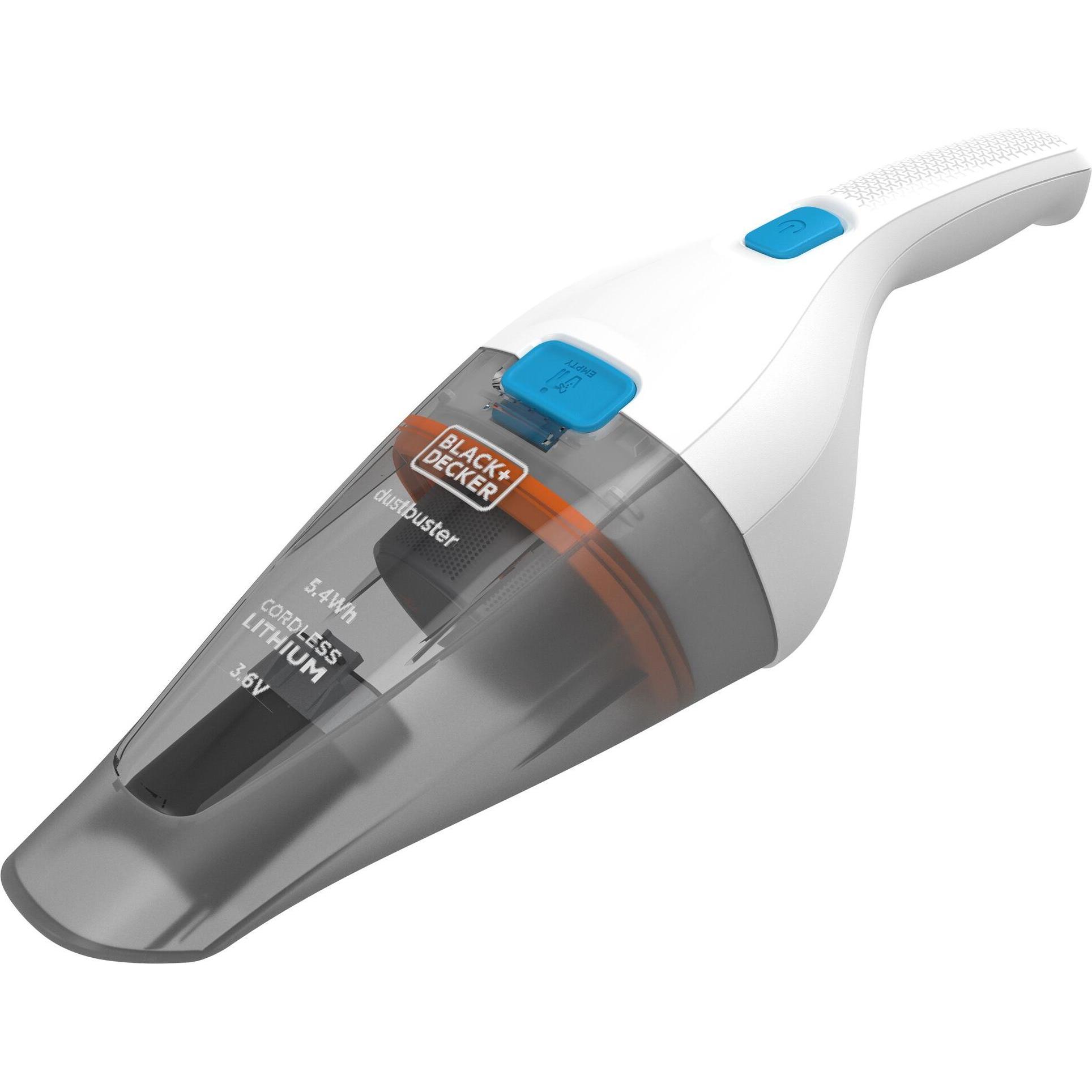 Black & Decker Akkusauger Dustbuster weiss, Staubsauger, Weiss