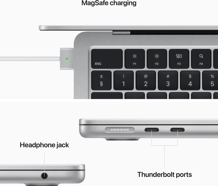 Immagine prodotto Apple MacBook Air – 2022 (13.60", M2, 8 GB, 1000 GB, CH)
