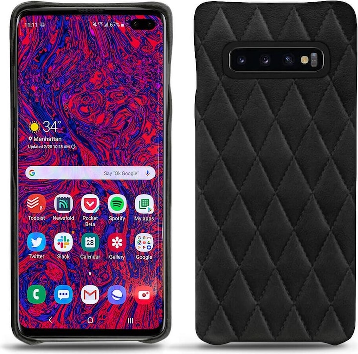 Produktbild Noreve Lederschutzhülle (Samsung Galaxy S10+)