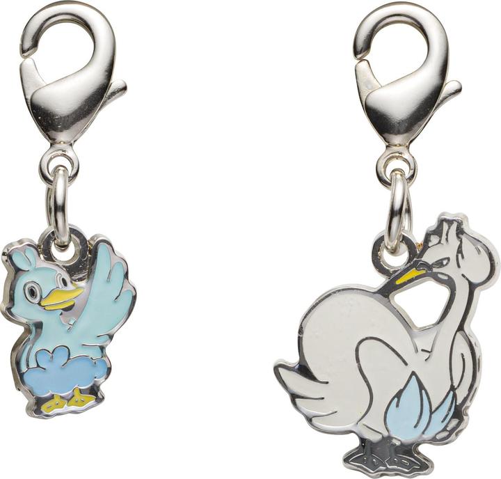 Actual product image Pokémon Pokemon Center - Ducklett, Swanna key ring - 2 pieces
