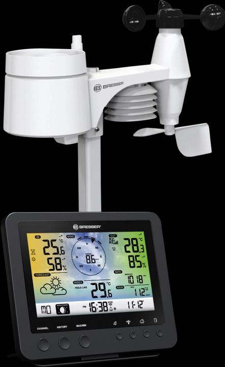 Produktbild Bresser Wetterstation Weather Center 5-in-1 WLAN Prof. Sensor