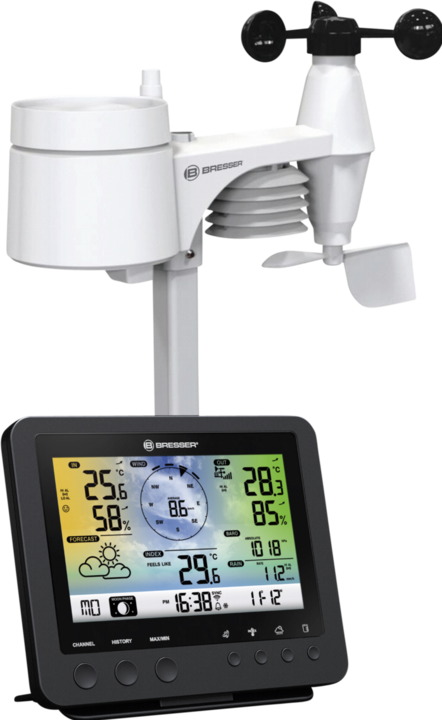 Produktbild Bresser Wetterstation Weather Center 5-in-1 WLAN Prof. Sensor
